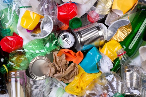 Business waste removal services in Tottenham office