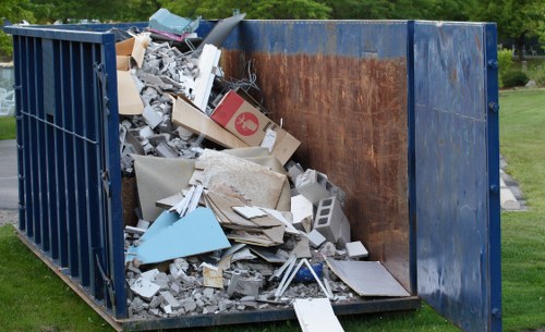 Tottenham waste removal team at work