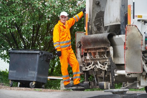 Eco-friendly office clearance process in Tottenham