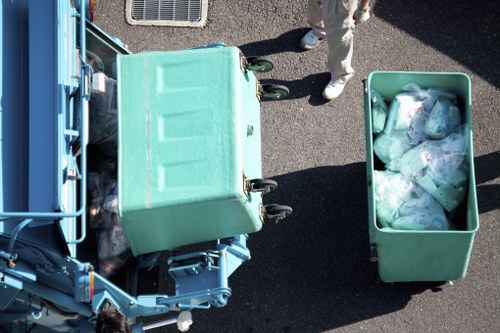 Environmental-friendly waste disposal practices on site
