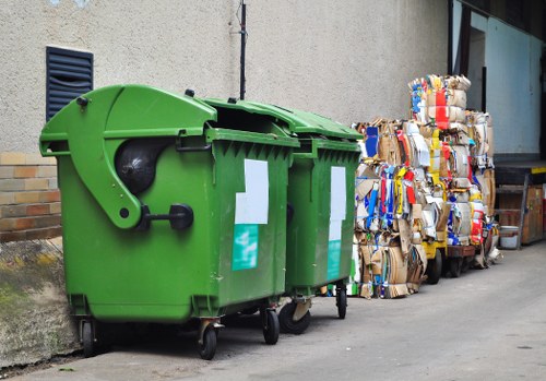 Scheduled waste collection in Tottenham